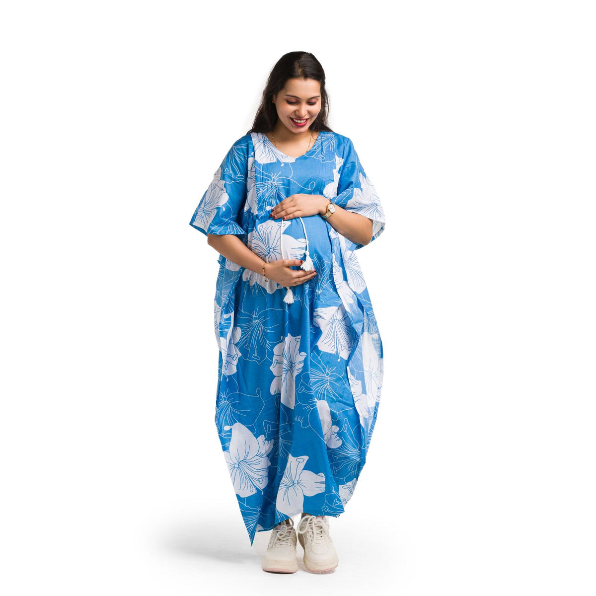 Blue Rajasthani Kaftan