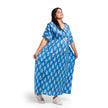 Blue Leaf Rajasthani kaftan