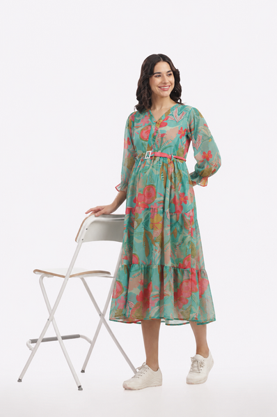 Spring meadow feeding frock
