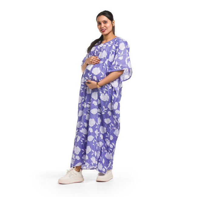 purple Rajasthani kaftan